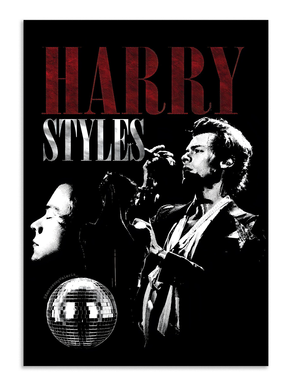 Harry Styles Poster Wall Art Decor Lazywalls