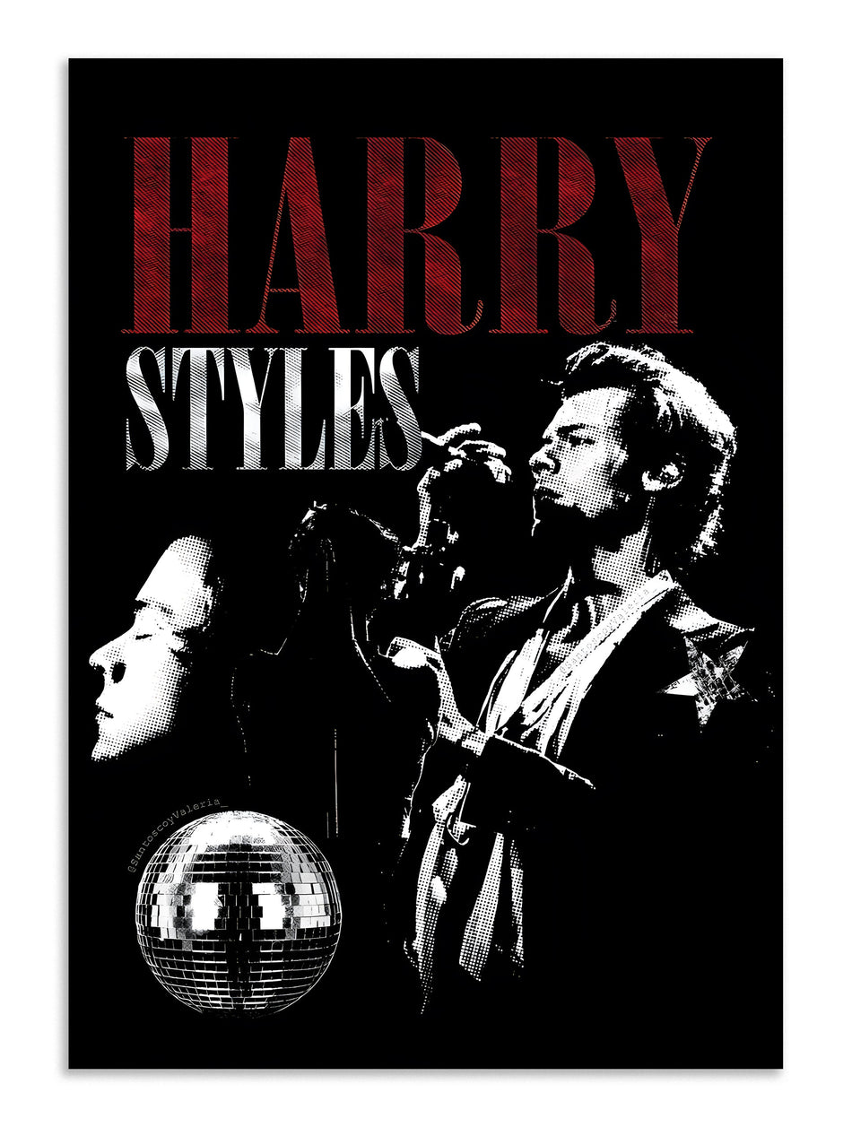 Harry Styles Poster Wall Art Decor Lazywalls