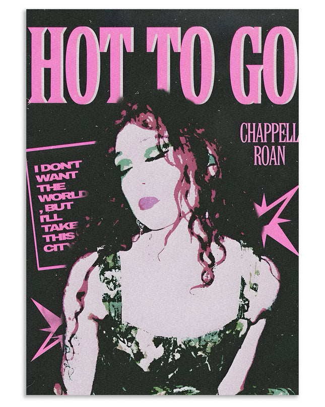 Hot To Go Chappell Roan Wall Art Lazywalls