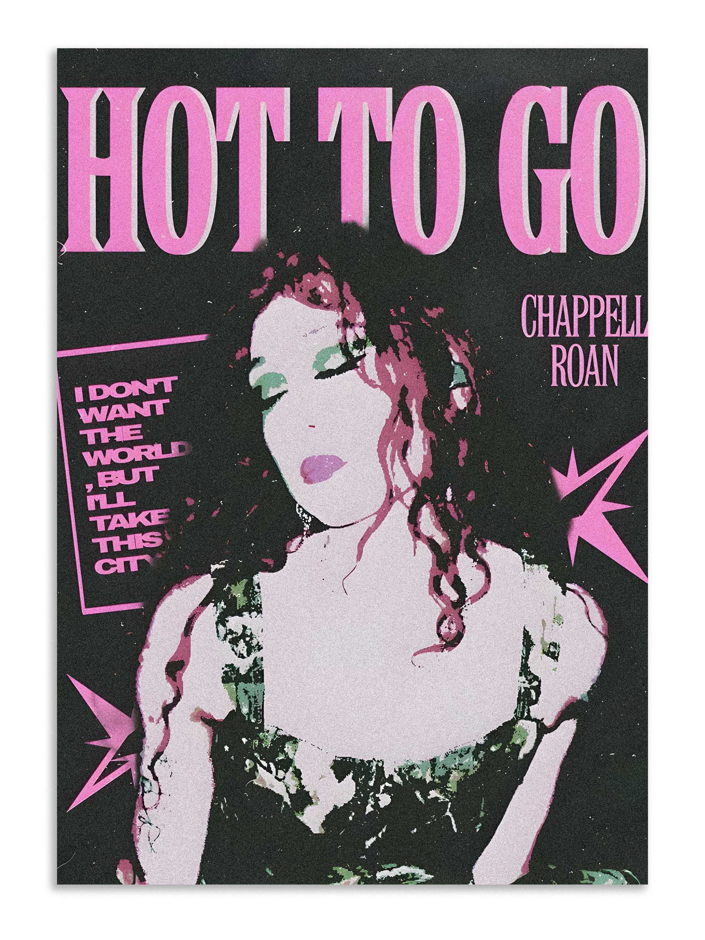 Hot To Go Chappell Roan Wall Art Lazywalls