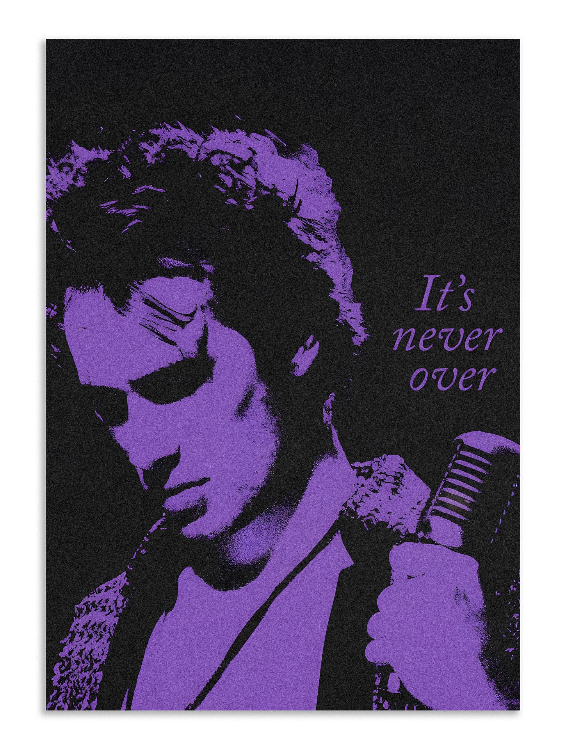 It's Never Over Aesthetic Wall Art Lazywalls