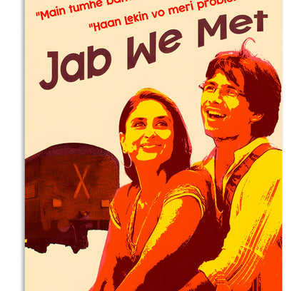 Jab We Met Movie Poster Lazywalls