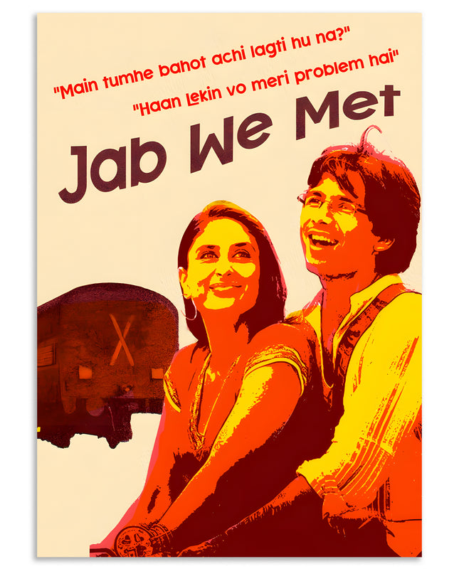 Jab We Met Movie Poster Lazywalls