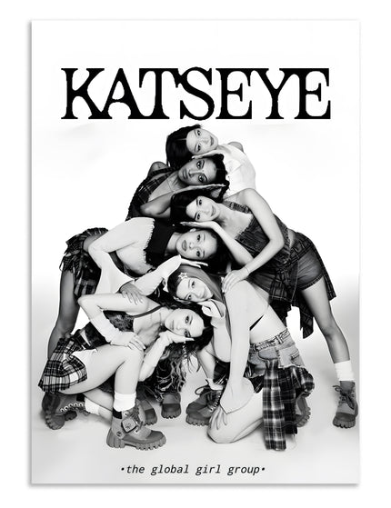 Katseye Global Girl Group Wall Art Lazywalls