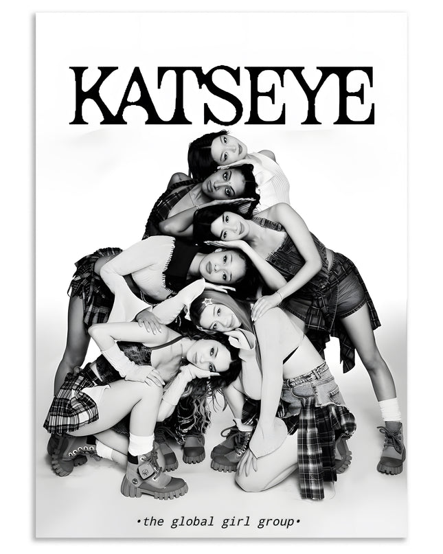 Katseye Global Girl Group Wall Art Lazywalls