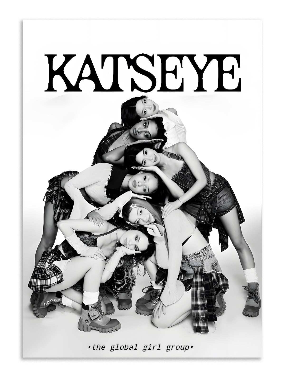 Katseye Global Girl Group Wall Art Lazywalls