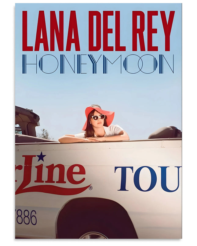 Lana Del Rey Honeymoon Wall Art Poster Lazywalls