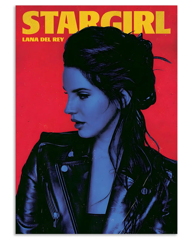 Lana Del Rey Stargirl Wall Art Poster Lazywalls