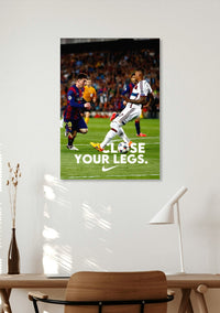 Lionel Messi Football Wall Art Lazywalls