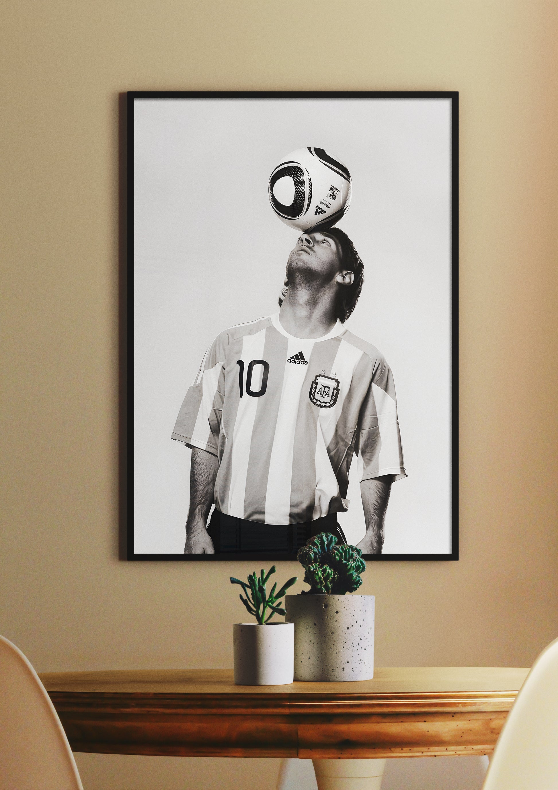 Lionel Messi Freestyle Wall Art Lazywalls