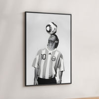 Lionel Messi Freestyle Wall Art Lazywalls
