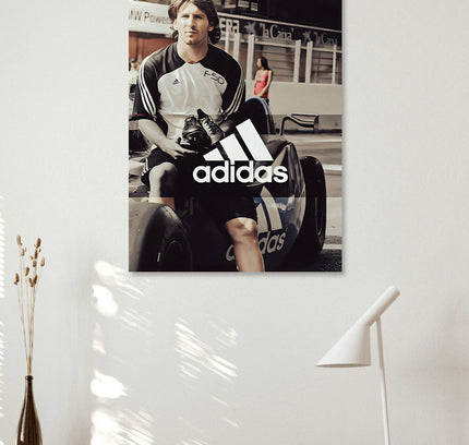 Lionel Messi Lifestyle Wall Art Lazywalls