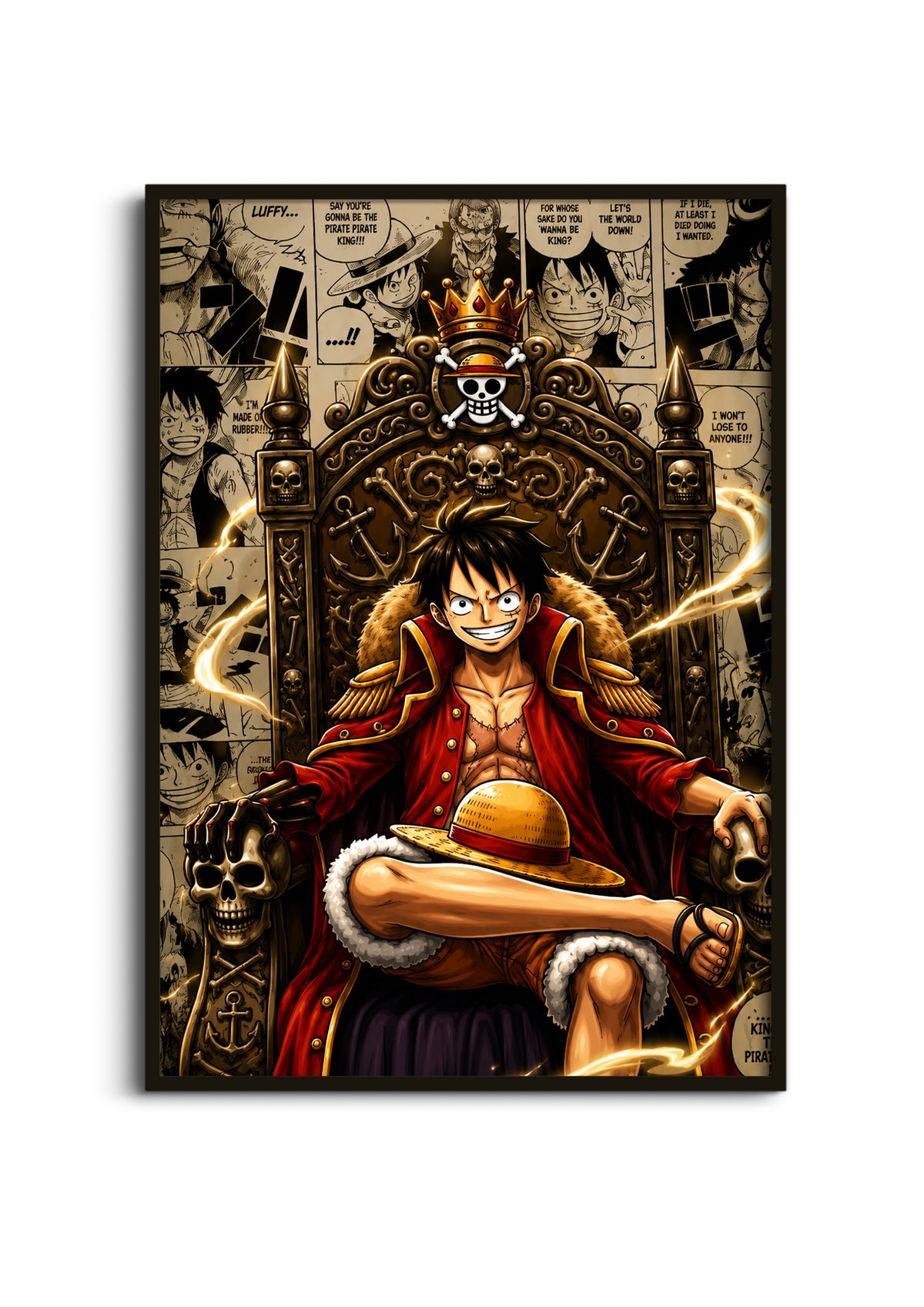 Luffy Pirate King Wall Poster
