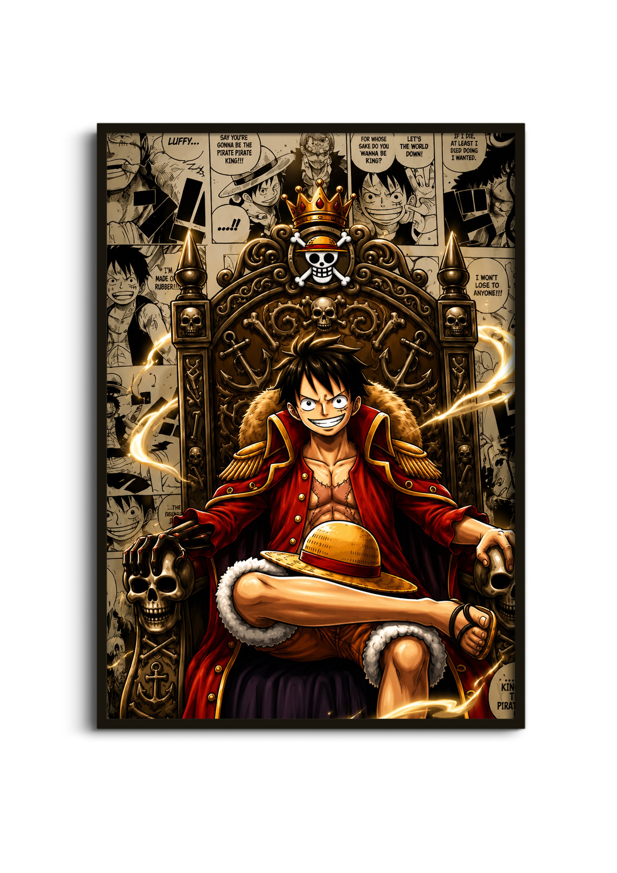 Luffy Pirate King Wall Poster