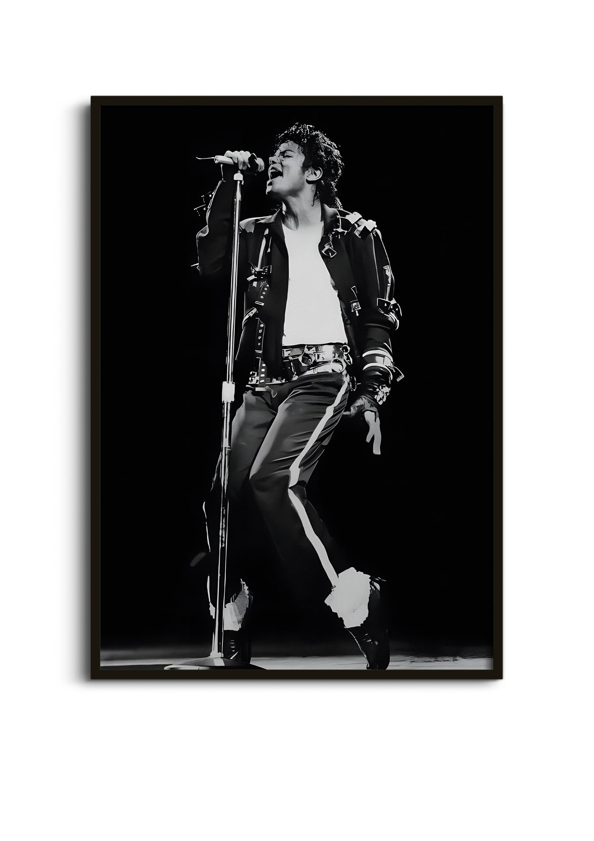 Michael Jackson Poster | MJ Black White Concert Wall Art Lazywalls