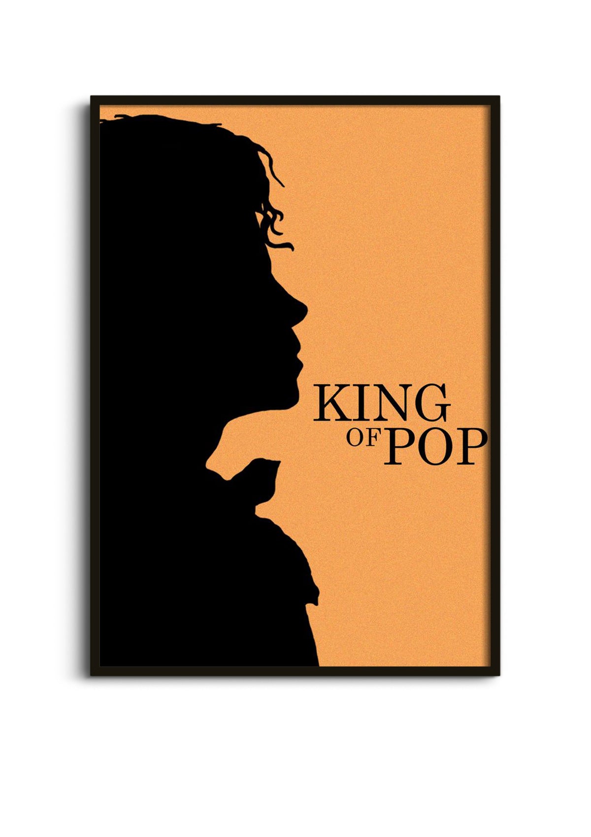 Michael Jackson Poster | MJ King of Pop Silhouette Wall Art Lazywalls