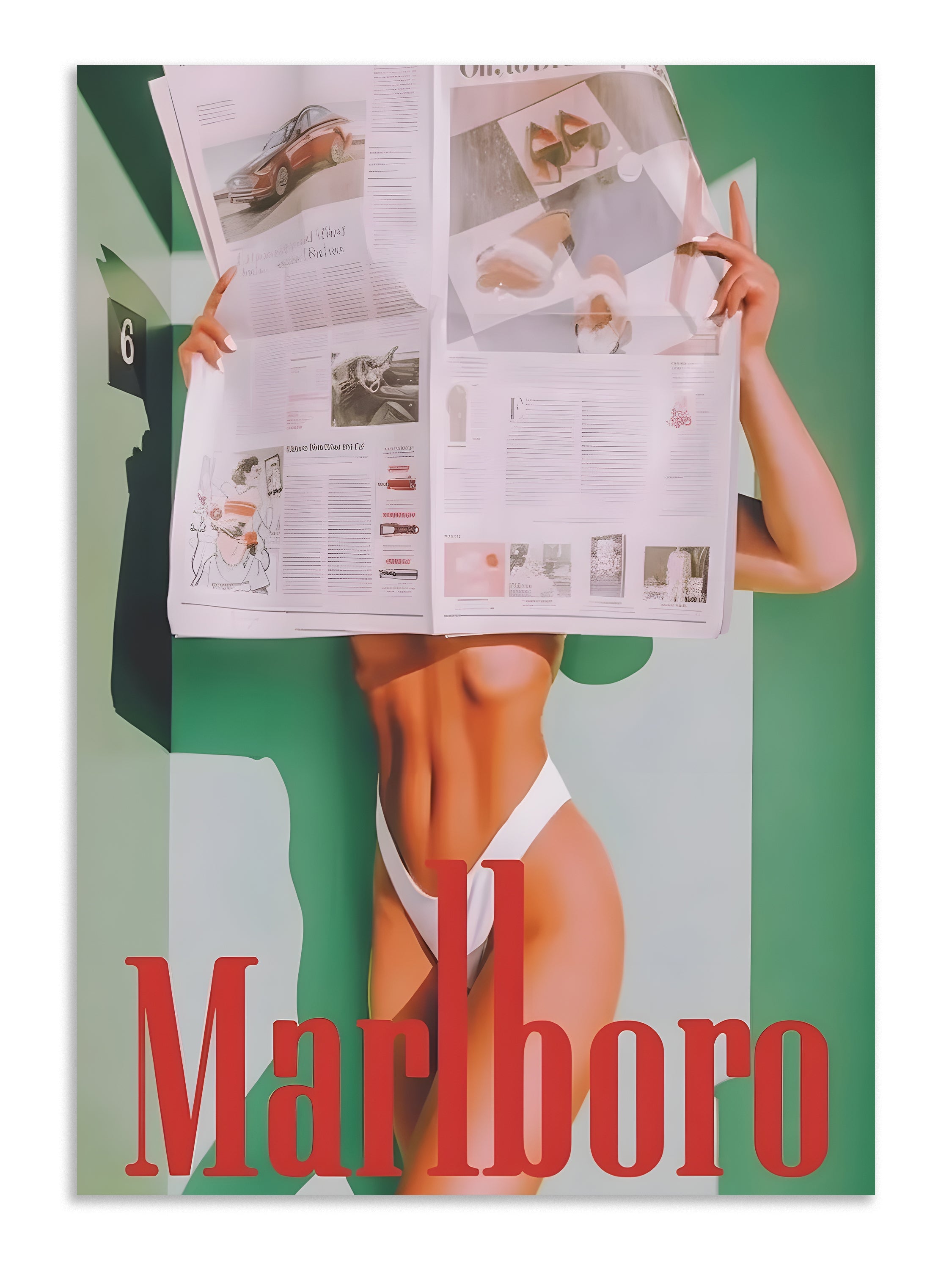 Marlboro Editorial Aesthetic Poster Lazywalls