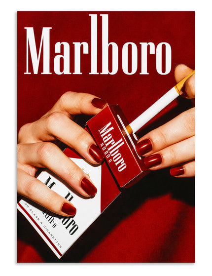 Marlboro Red Aesthetic Poster Lazywalls