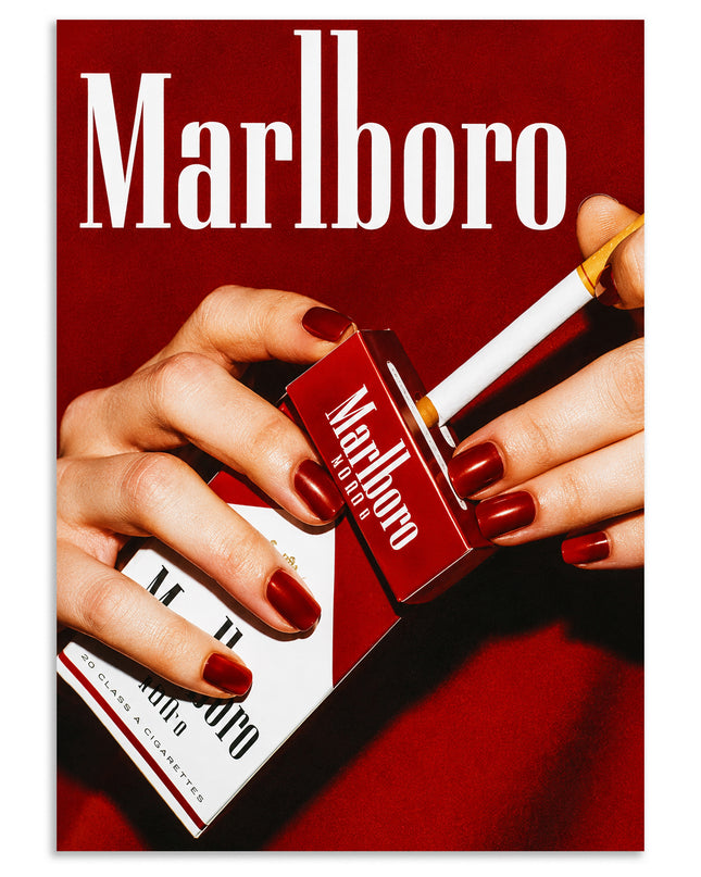 Marlboro Red Aesthetic Poster Lazywalls