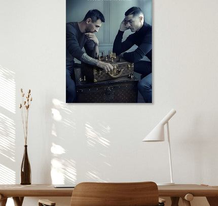 Messi Ronaldo Wall Art Lazywalls