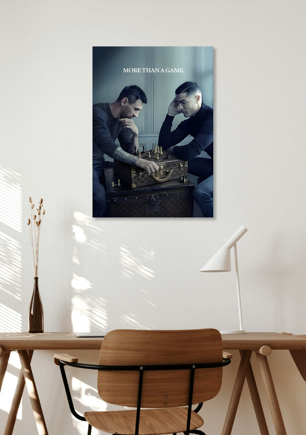 Messi Ronaldo Wall Art Lazywalls