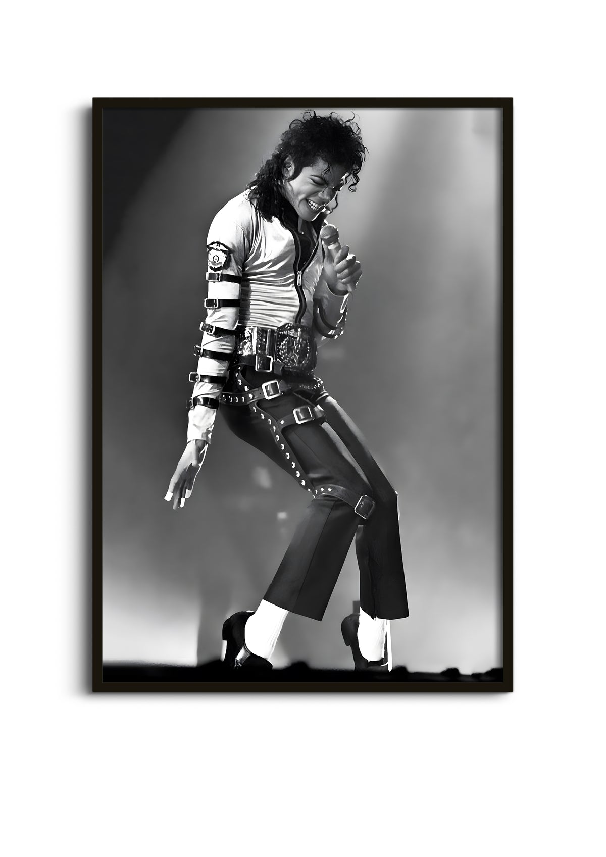 Michael Jackson Black & White Poster Lazywalls