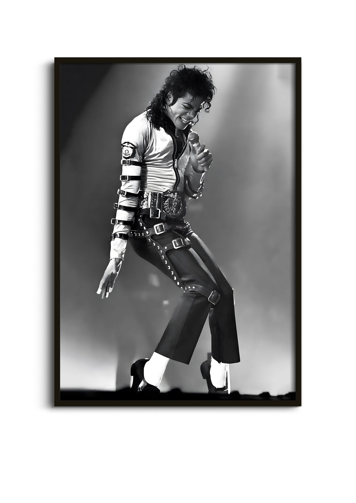 Michael Jackson Black & White Poster Lazywalls
