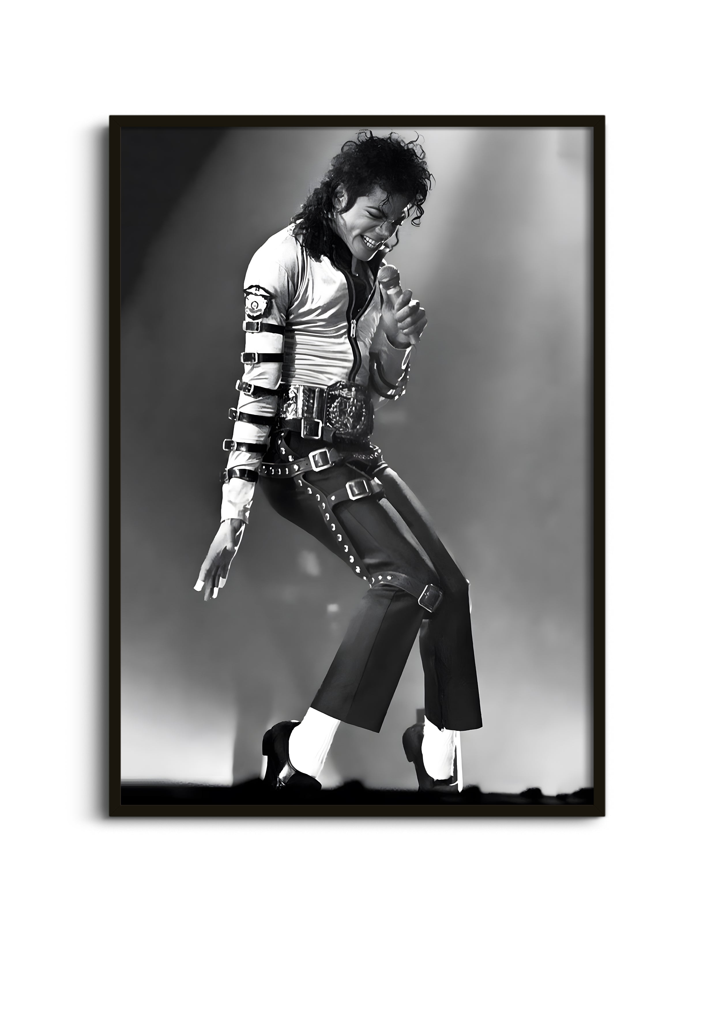 Michael Jackson Black & White Poster Lazywalls