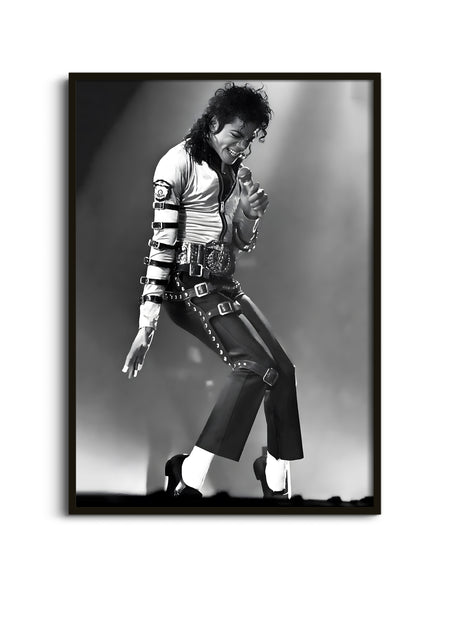 Michael Jackson Black & White Poster Lazywalls