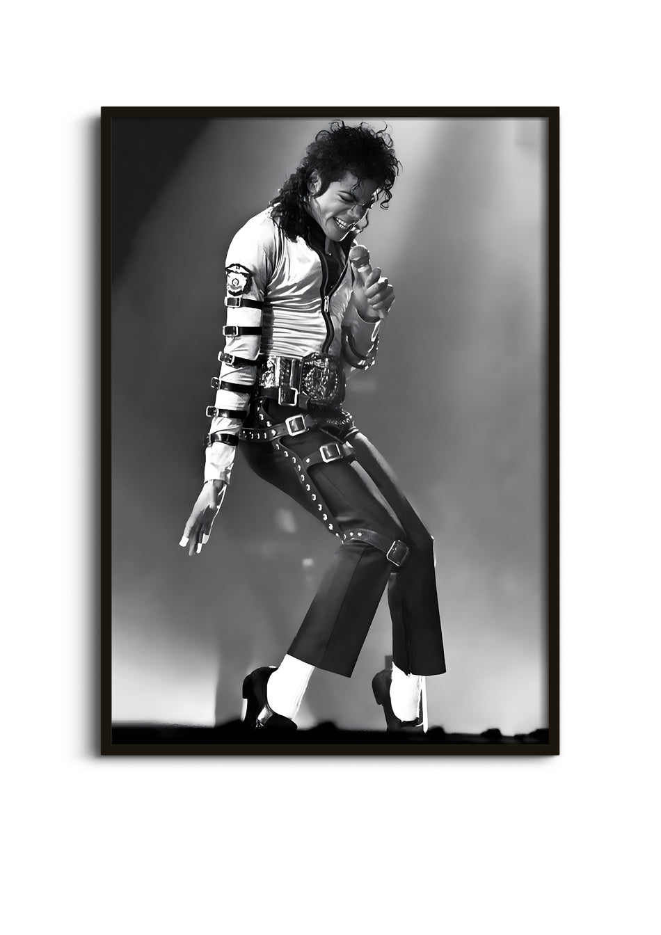 Michael Jackson Black & White Poster Lazywalls