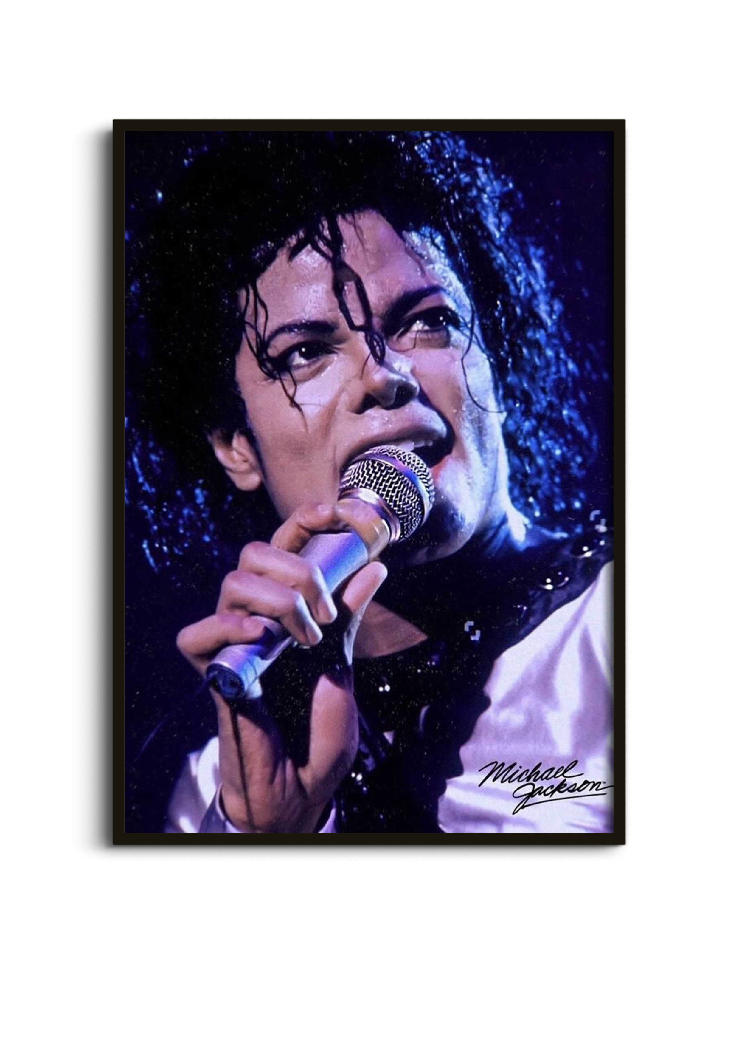 Michael Jackson Live Performance Poster Lazywalls