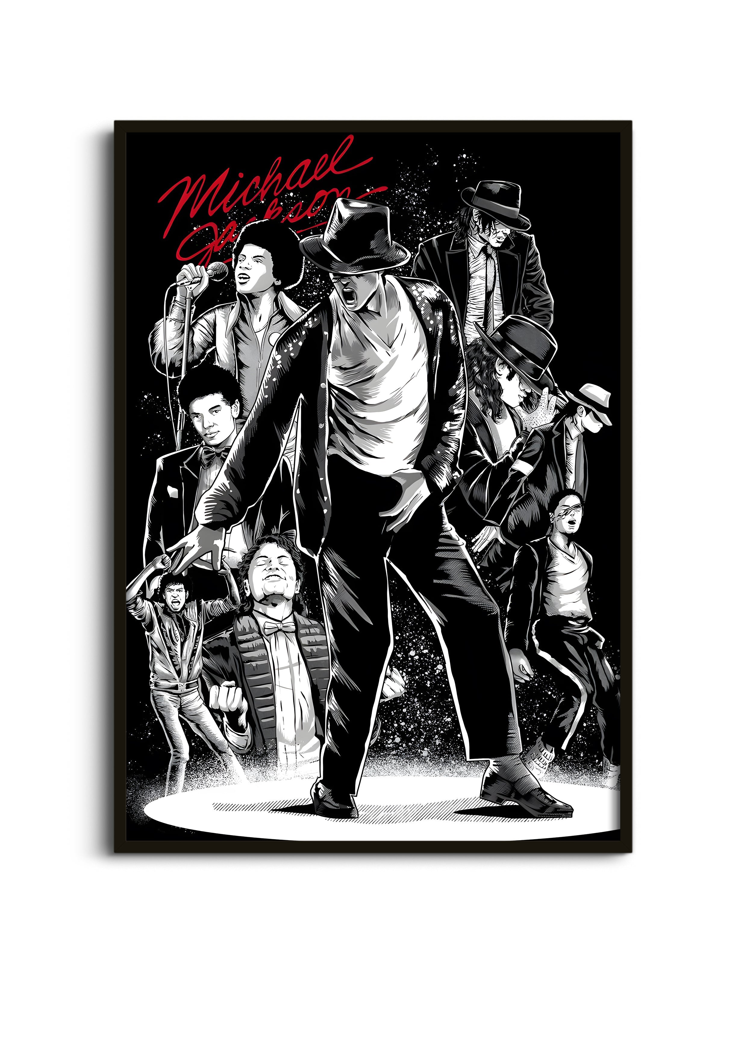 Michael Jackson Tribute Poster Art Lazywalls