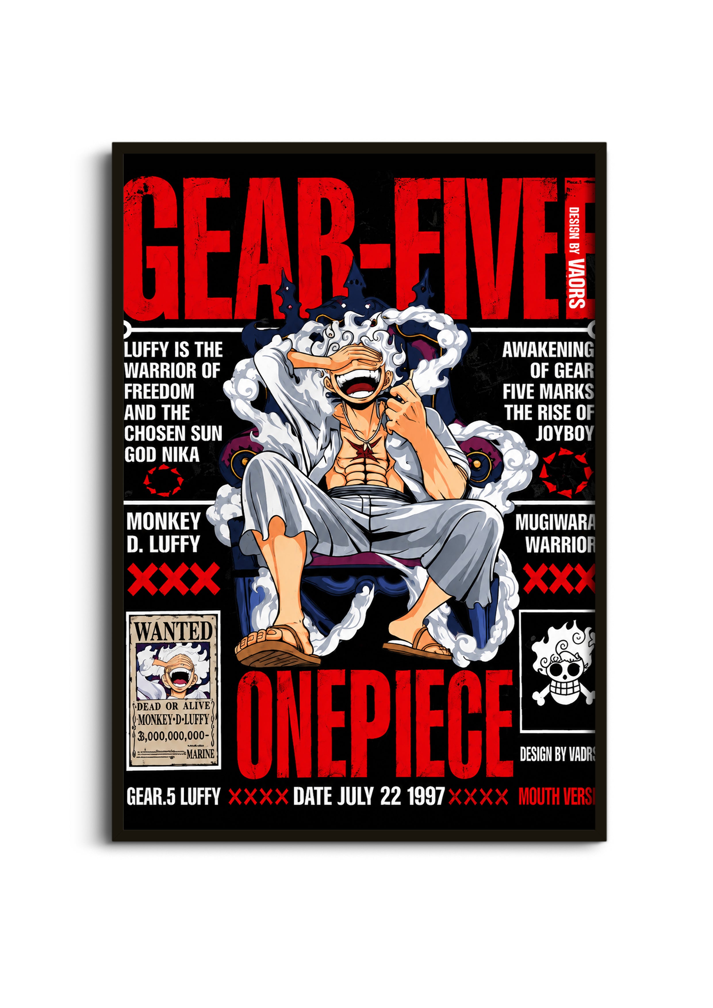Monkey D. Luffy Gear 5 Poster