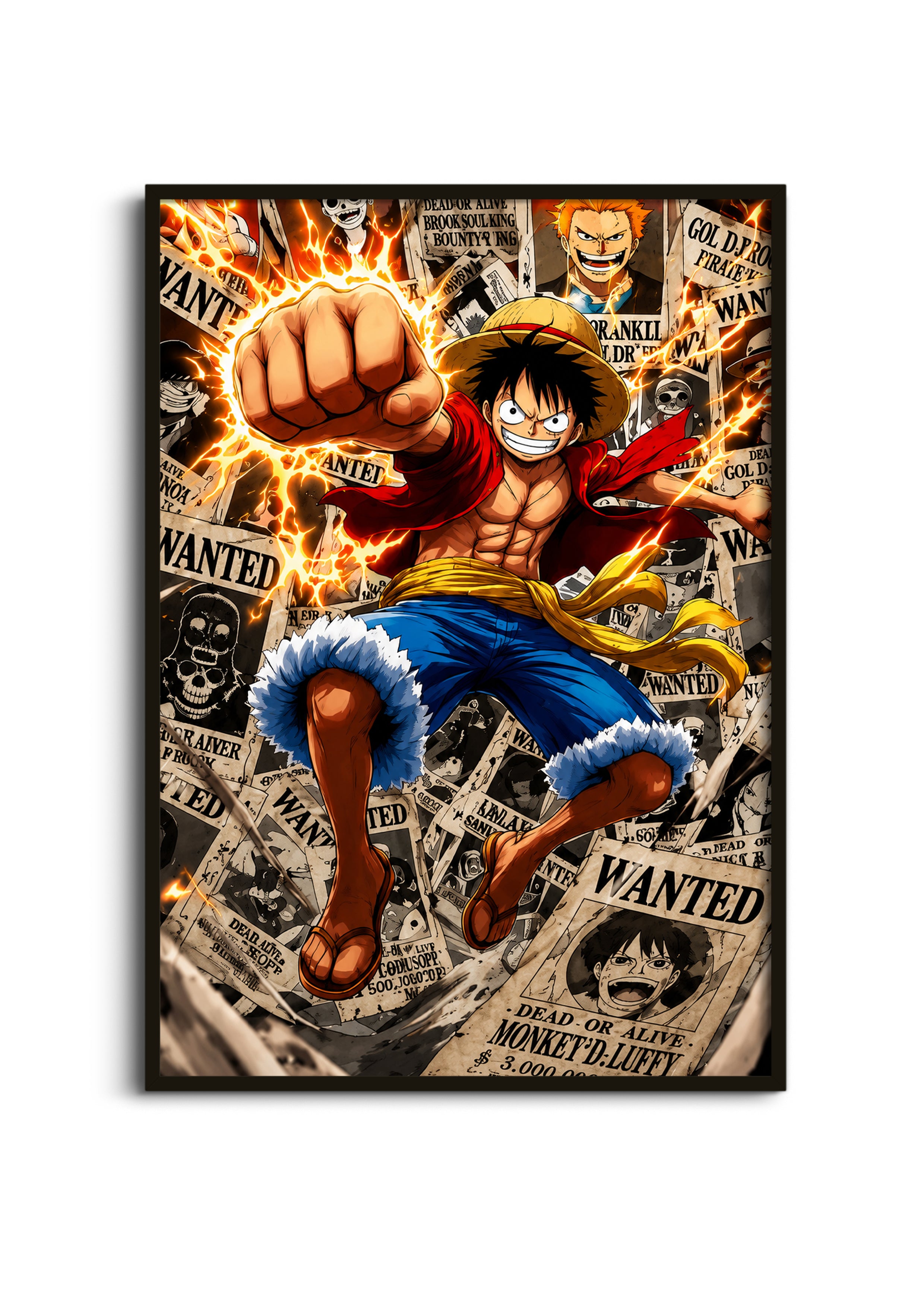 Monkey D. Luffy Wanted Poster