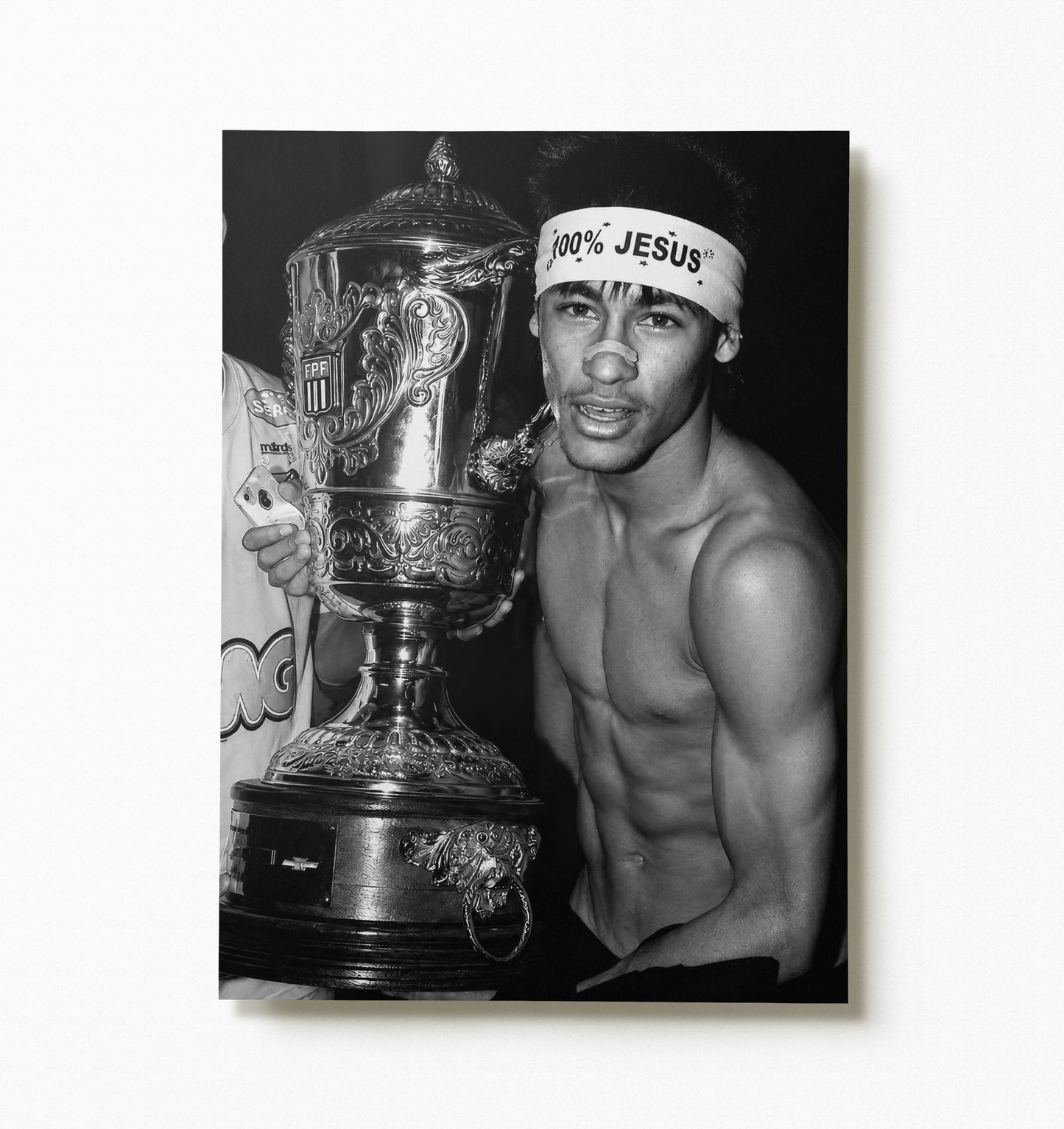 Neymar 100% Jesus Wall Art Lazywalls