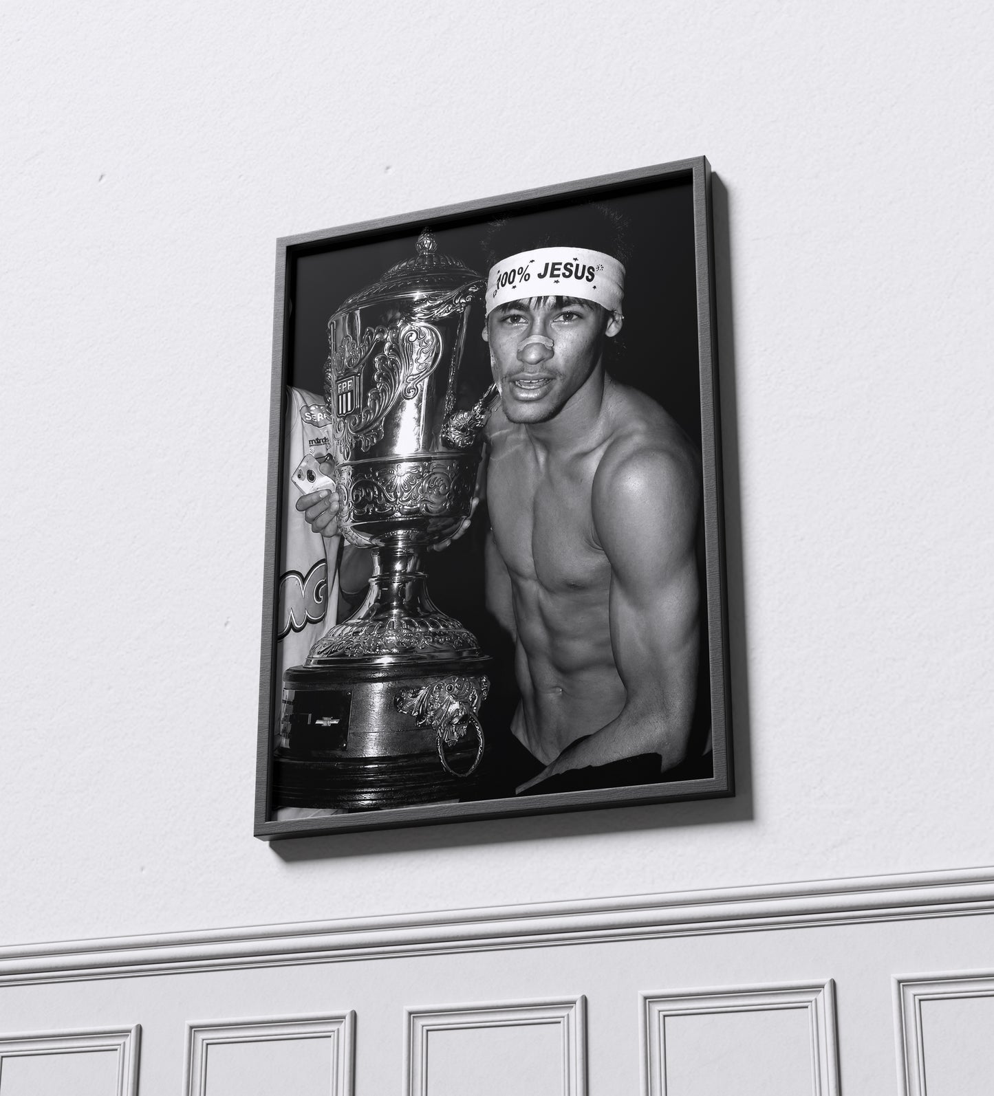 Neymar 100% Jesus Wall Art Lazywalls