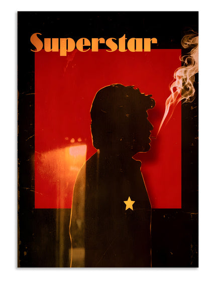 Rajinikanth Superstar Stylish Poster Art Lazywalls