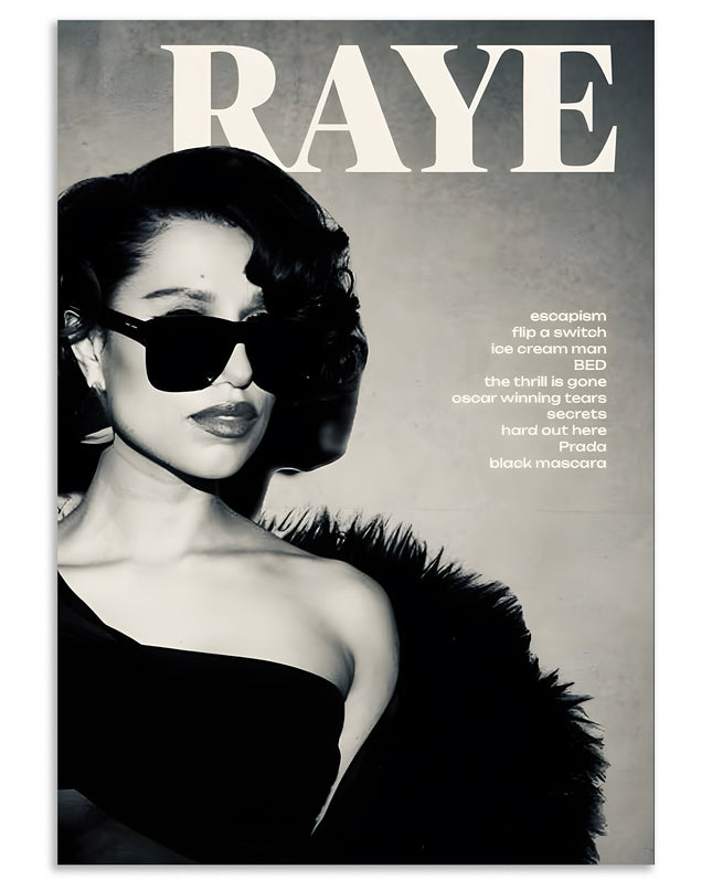 Raye Album Aesthetic Poster Lazywalls