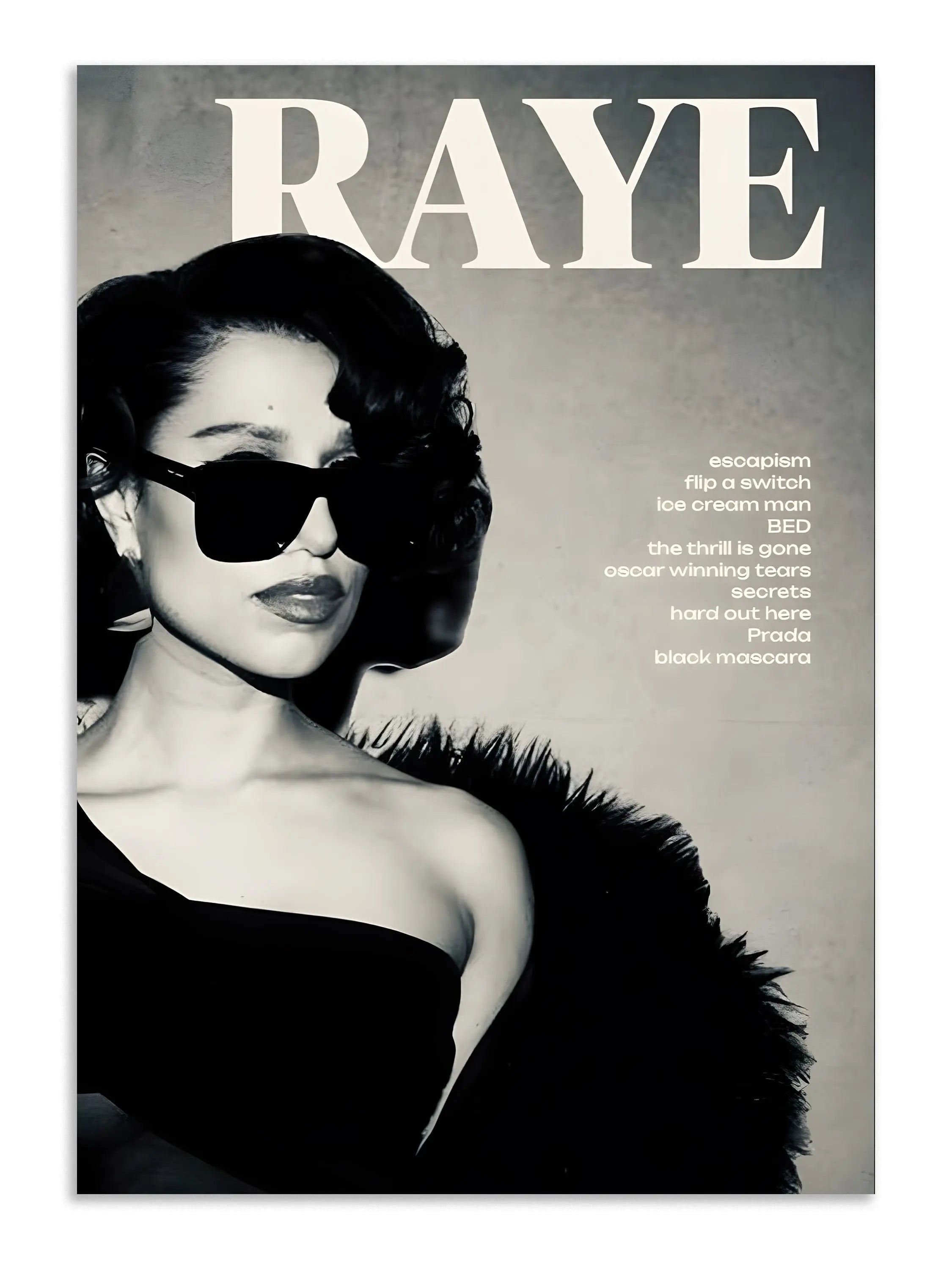 Raye Album Aesthetic Poster Lazywalls