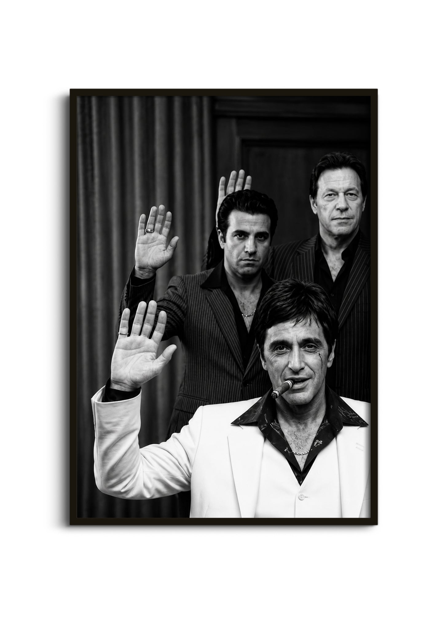 Scarface Family Portrait Wall Art Lazywalls
