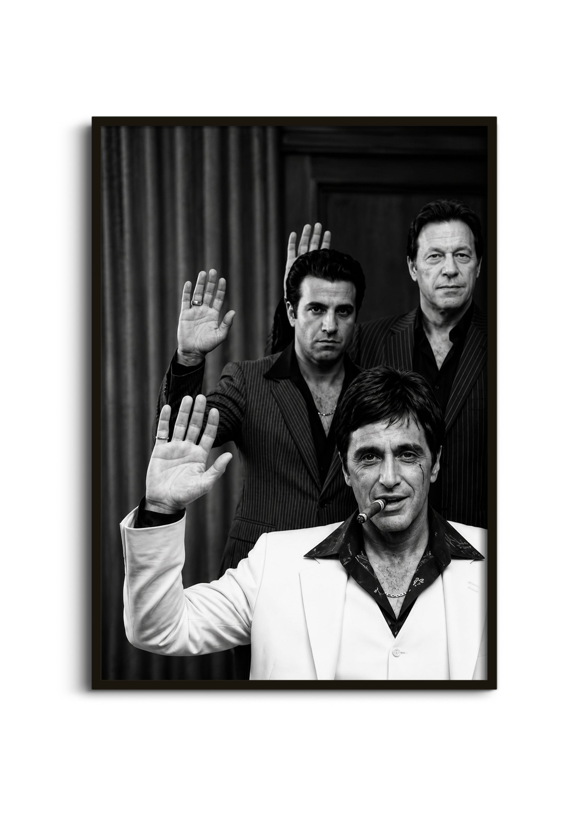 Scarface Family Portrait Wall Art Lazywalls