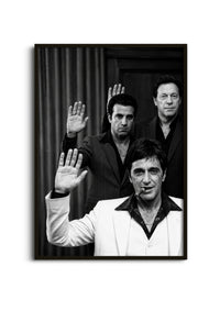 Scarface Family Portrait Wall Art Lazywalls