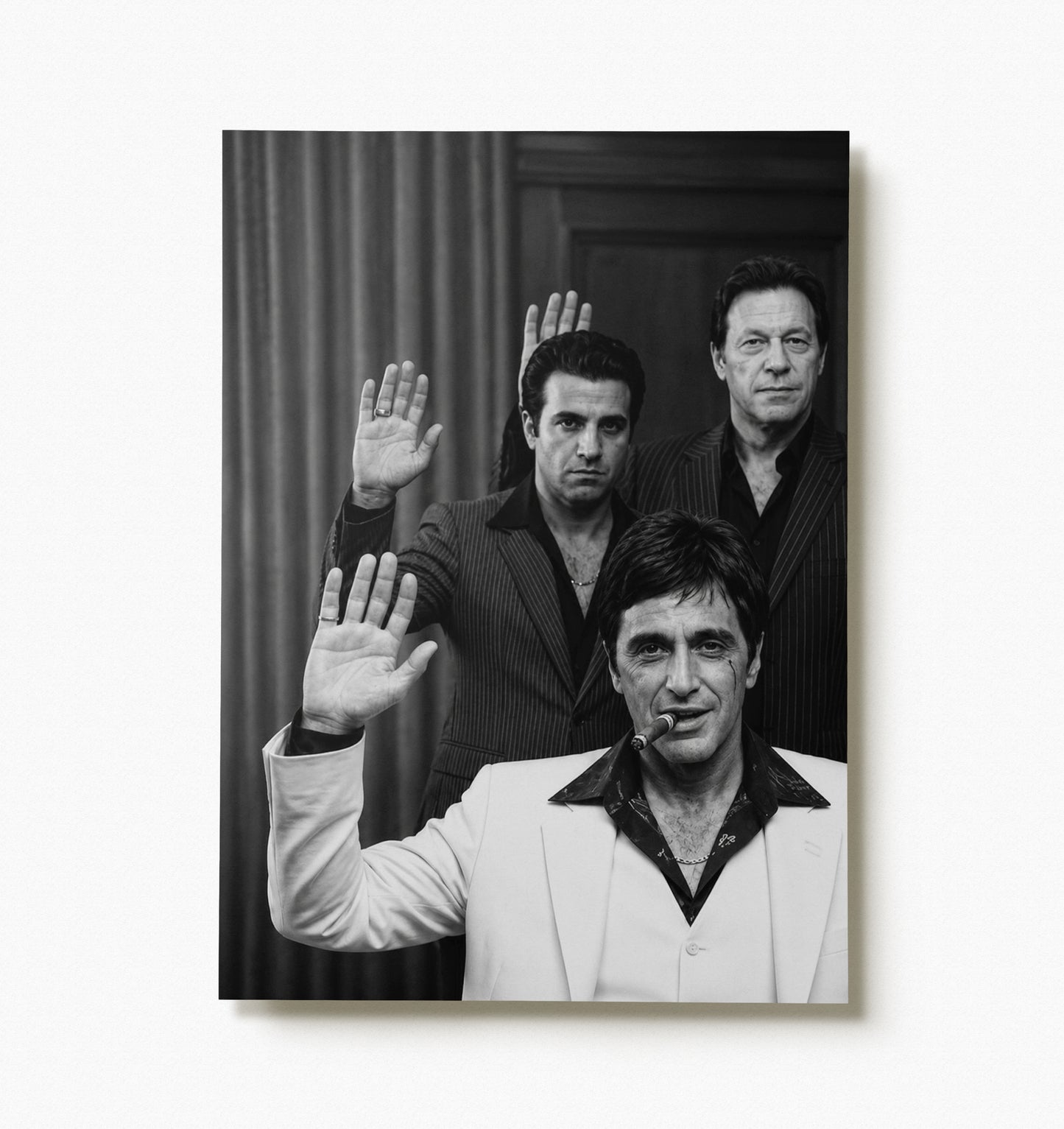 Scarface Family Portrait Wall Art Lazywalls