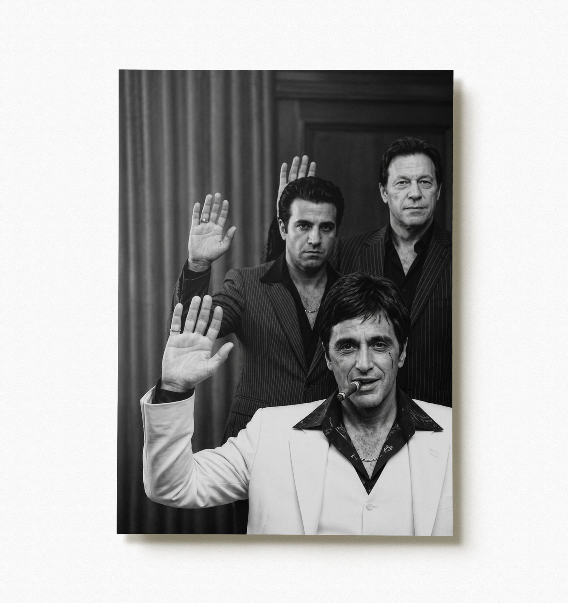 Scarface Family Portrait Wall Art Lazywalls