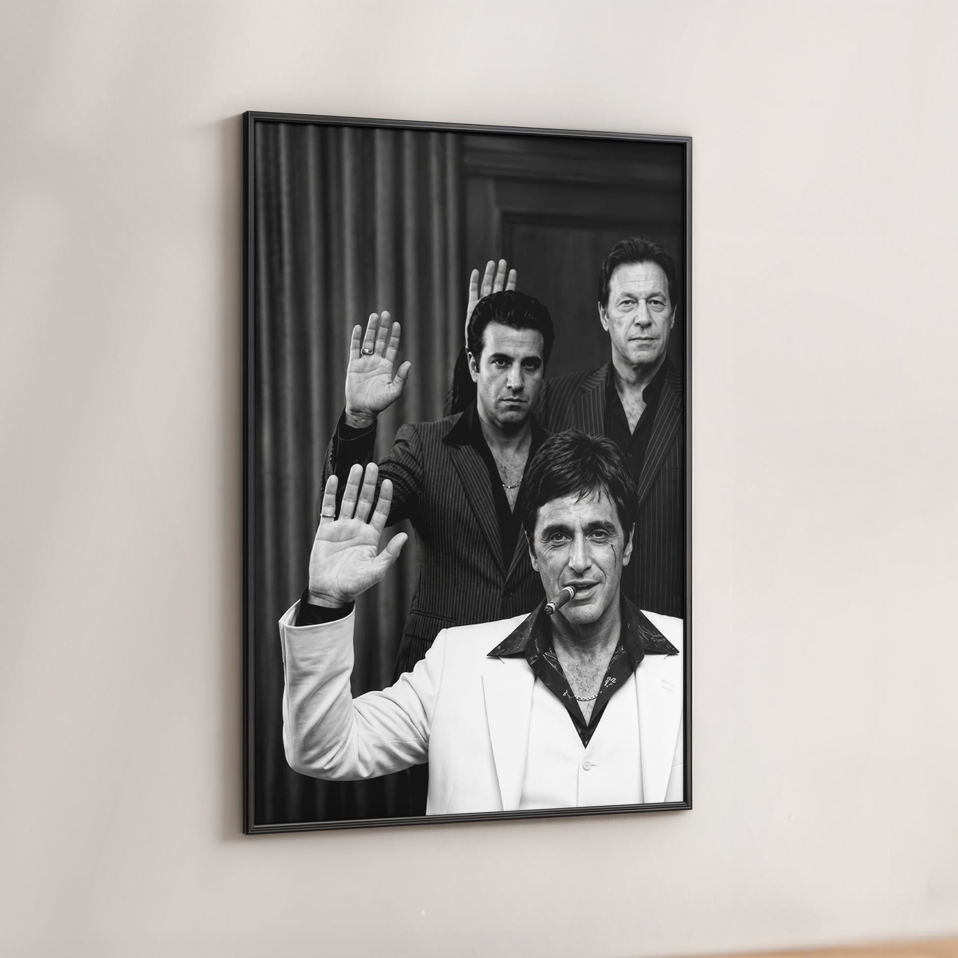 Scarface Family Portrait Wall Art Lazywalls