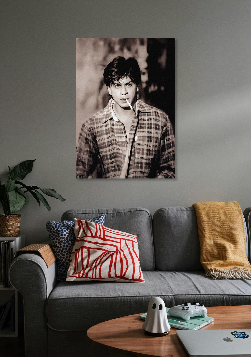 Shah Rukh Khan Vintage Poster Lazywalls