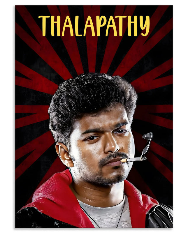 Thalapathy Vijay Ghilli Wall Art Poster Lazywalls