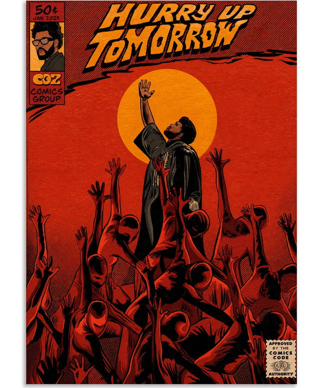 The Weeknd Hurry Up Tomorrow Wall Art Lazywalls