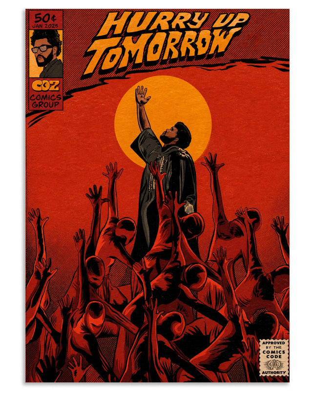 The Weeknd Hurry Up Tomorrow Wall Art Lazywalls