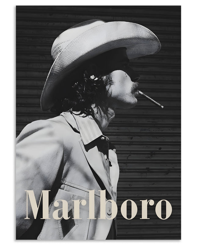 Marlboro Vintage Cowboy Wall Art Poster Lazywalls